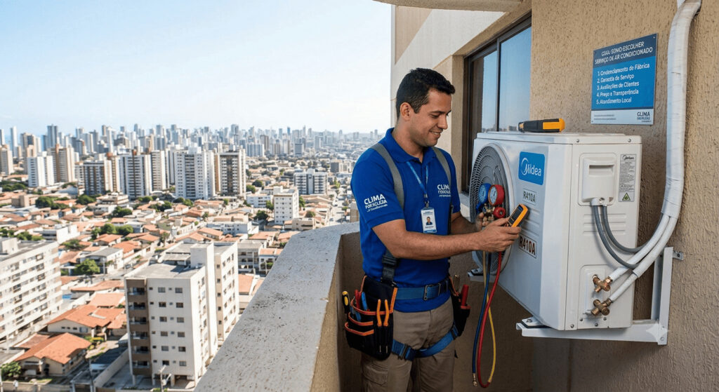 Como escolher um serviço de ar condicionado em Maringá?